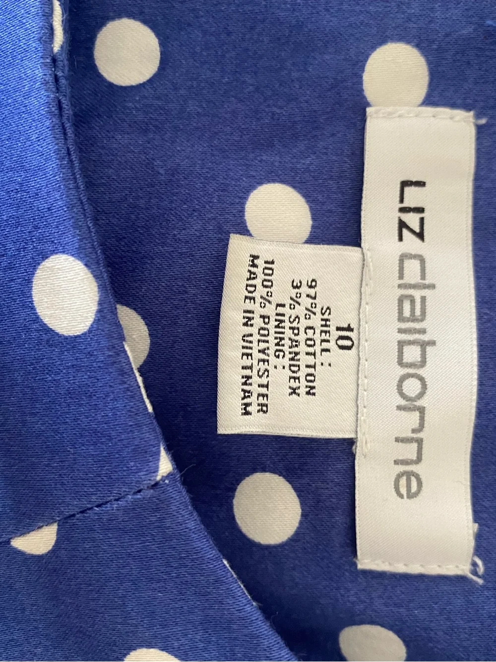 Liz Claiborne sleeveless midi
